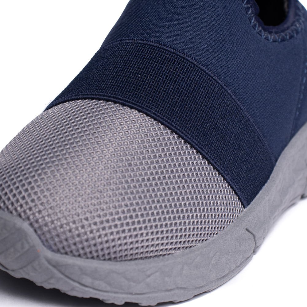 Tênis Infantil Molekinho Malha Neoplex Slip-in Marinho/Cinza Marinho/Cinza 5