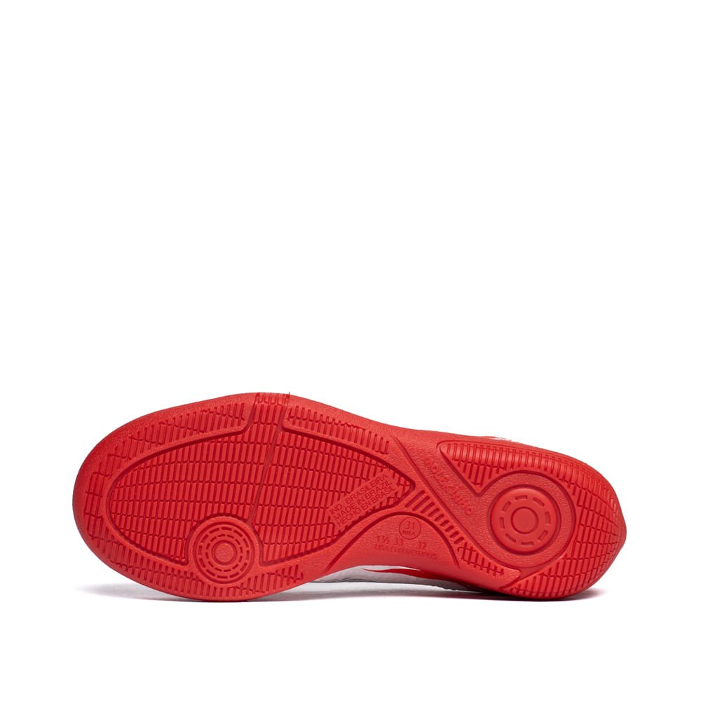 Chuteira Infantil Molekinho Inter Futsal Branco/Vermelho Branco/Vermelho 2