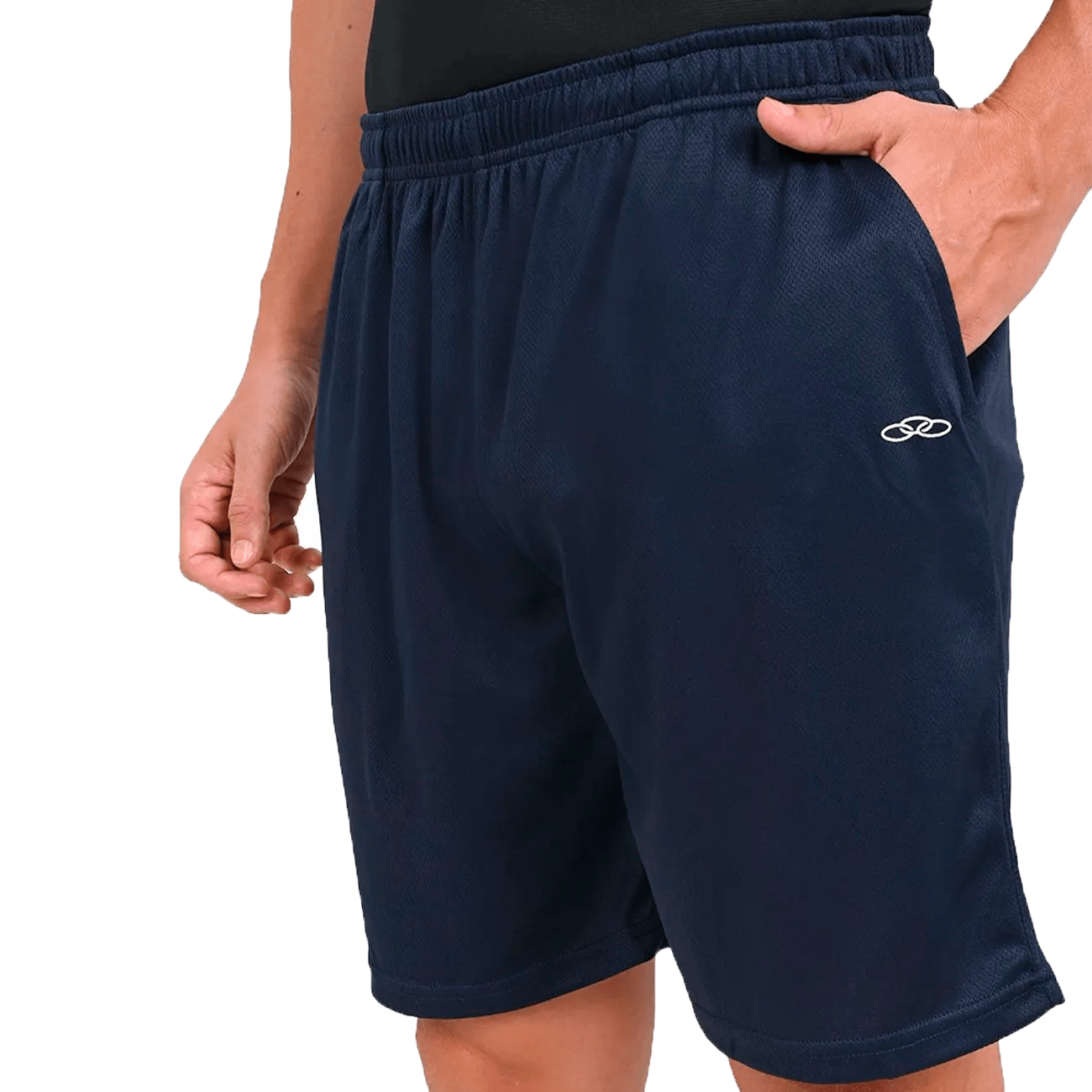 Bermuda Masculina Olympikus Basic Mesh Marinho Azul 3