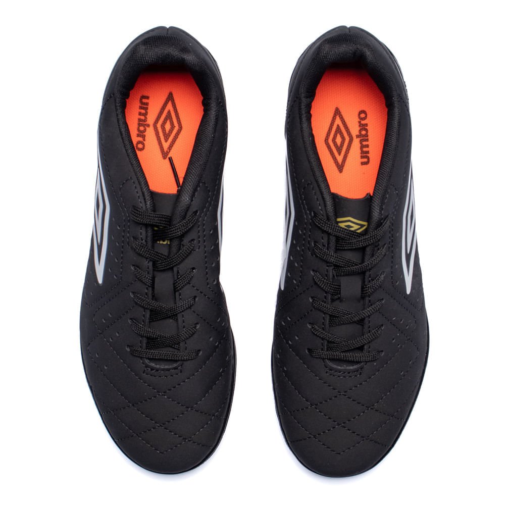 Chuteira Masculina Umbro Neo Striker Society Preto/Dourado Preto/Dourado 4