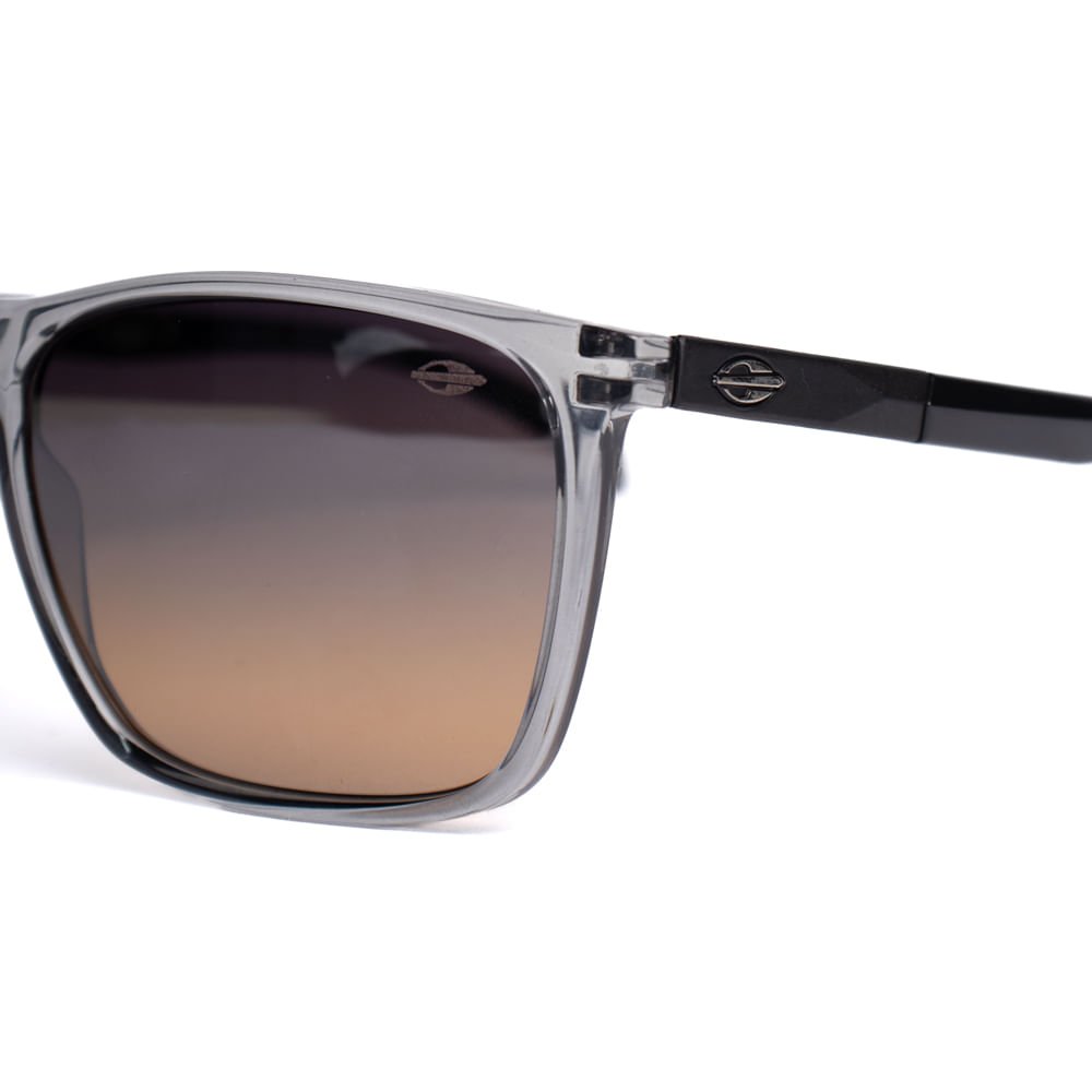 Óculos Unissex Mormaii Jaimpur UVA/UVB Cinza/Preto Cinza/Preto 4