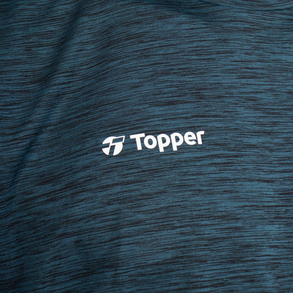 Camiseta Masculina Topper Treino Classic Esportiva Marinho Marinho 3