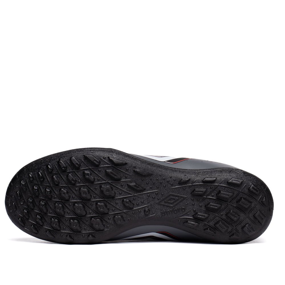 Chuteira Masculina Umbro Society Fast II Cinza/Branco Cinza/Branco 2