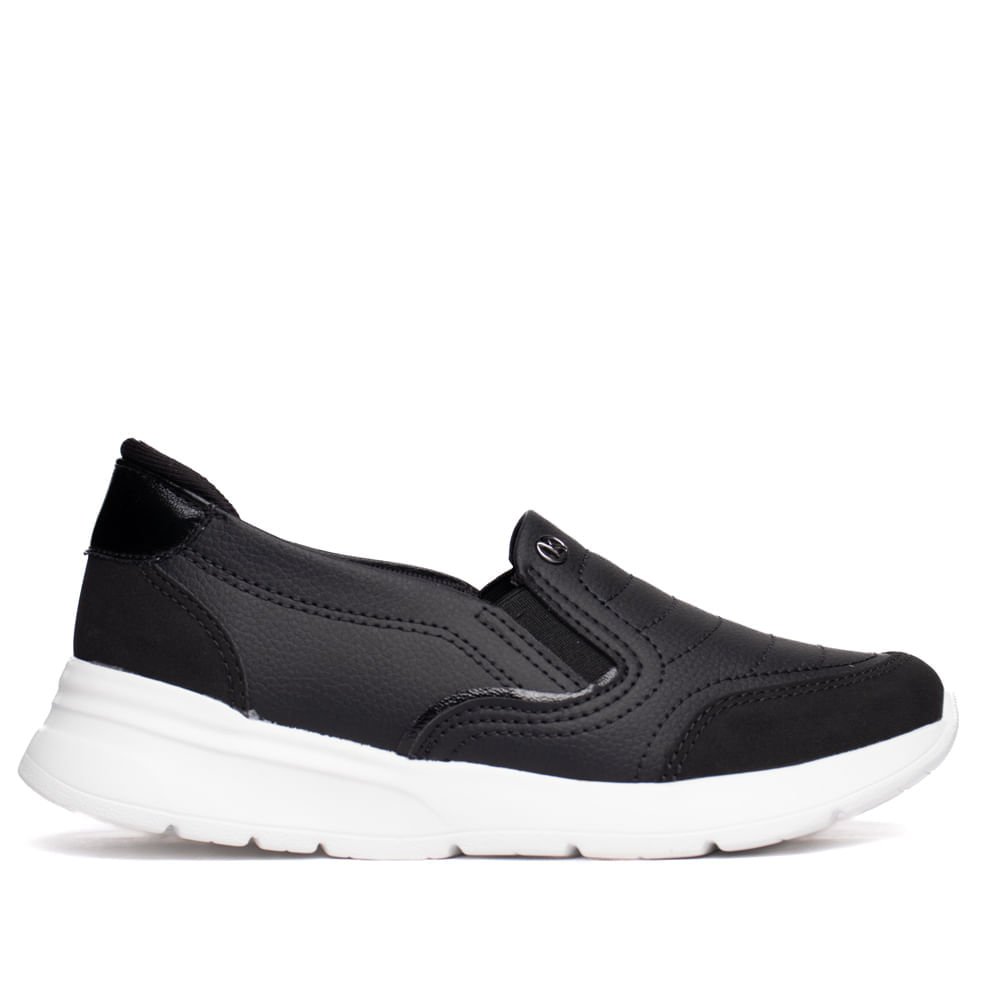 Tênis Feminino Kolosh Slip On Napa Preto