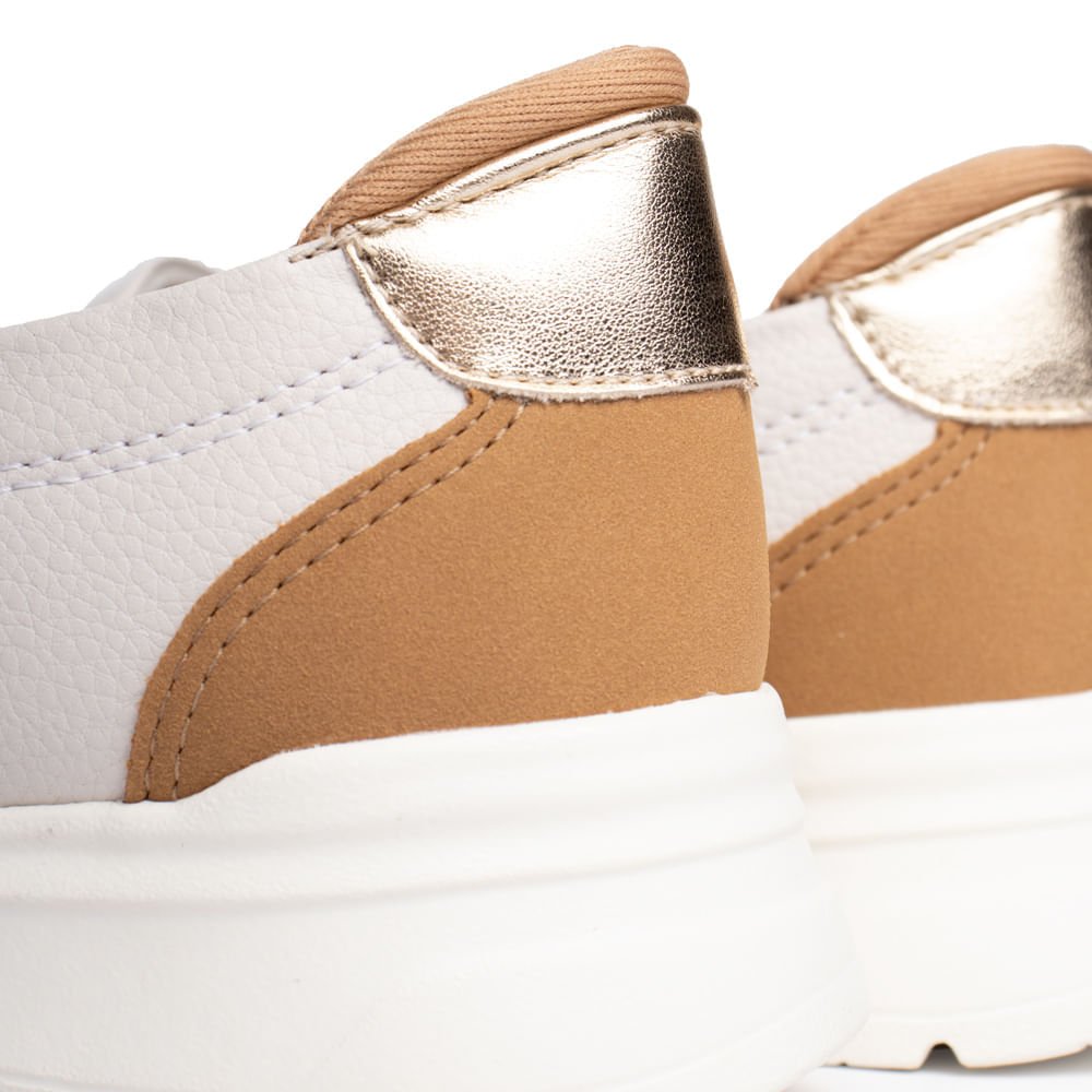 Tênis Feminino Kolosh Slip On Napa Cinza Claro/Marrom Cinza Claro 5