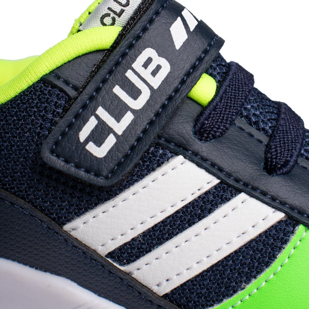 Tênis Infantil Club Happy Marinho/Verde Marinho/Verde 4