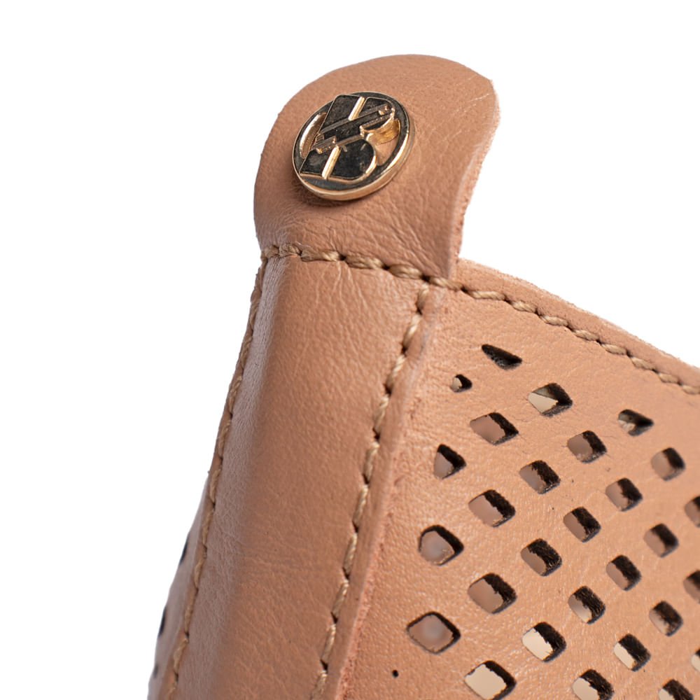 Tênis Feminino Bottero Slip On Couro Conforto Marrom Marrom 5