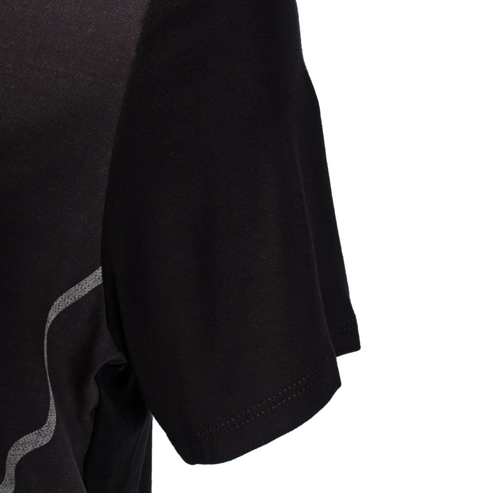 Blusa Feminina Cativa Plus Size Estampada Preto Preto 4