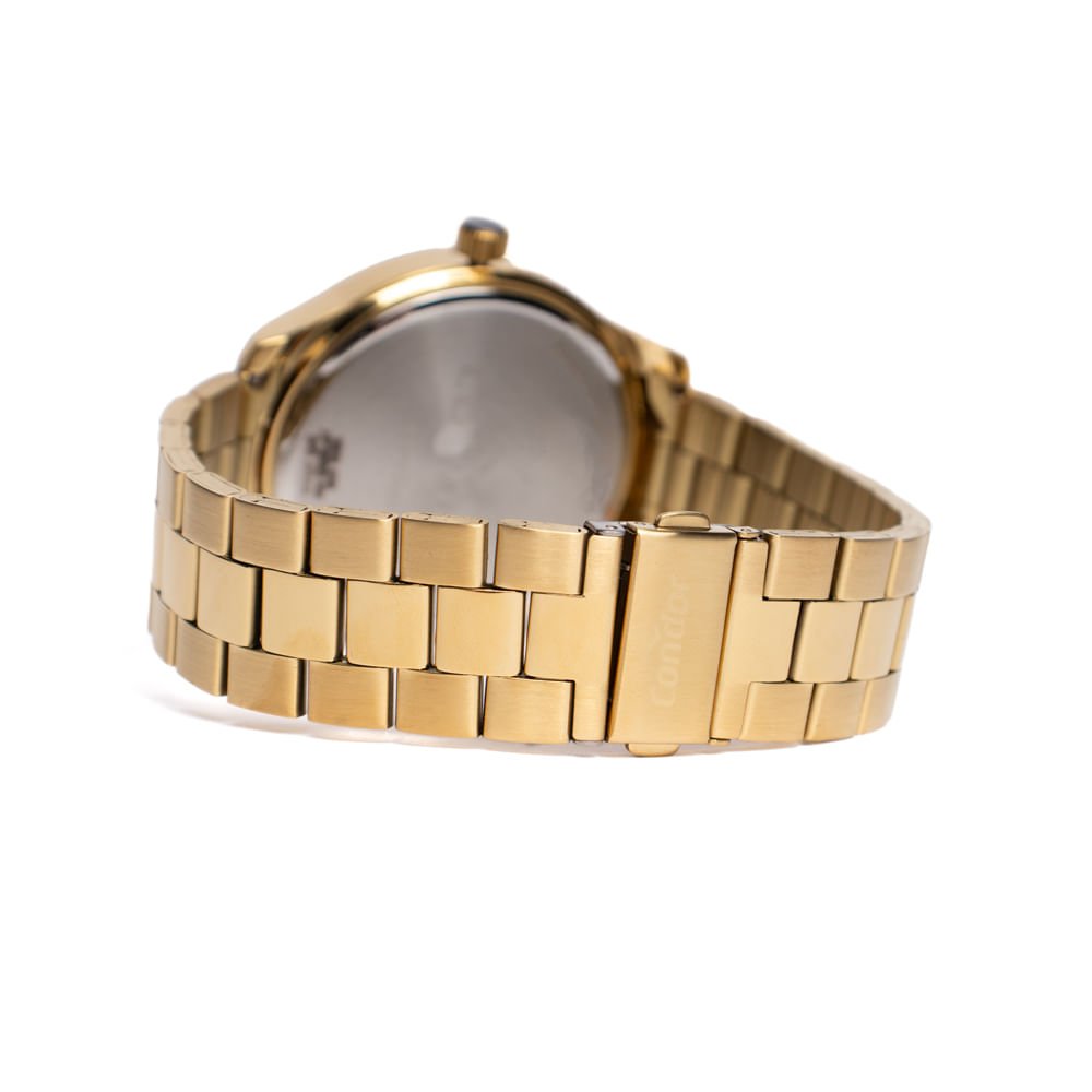 Relógio Masculino Condor Analógico COPC32lB/4X Dourado Dourado 2