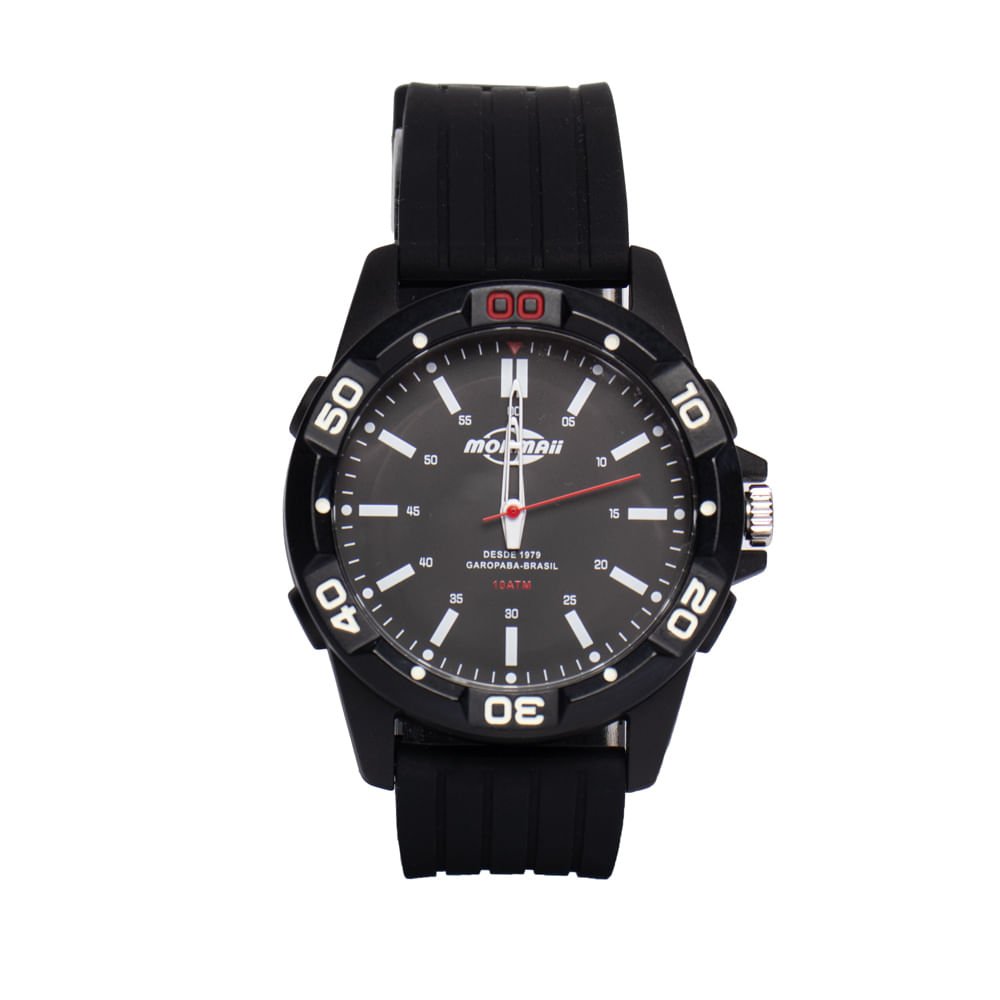 Relógio Masculino Mormaii Esportivo MOPC21JALK/8P Preto