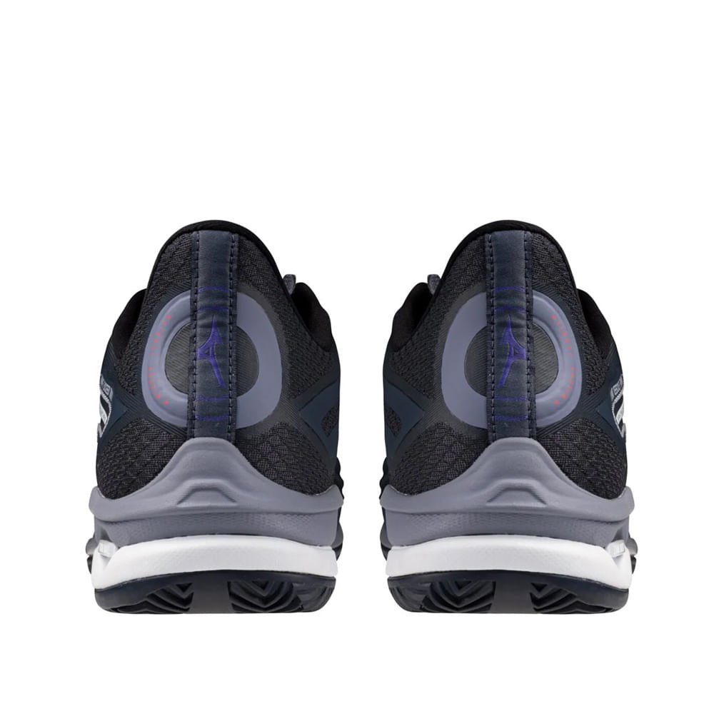 Tênis Masculino Mizuno Wave Exceed Tour 6 CC Cinza/Marinho Cinza/Marinho 3
