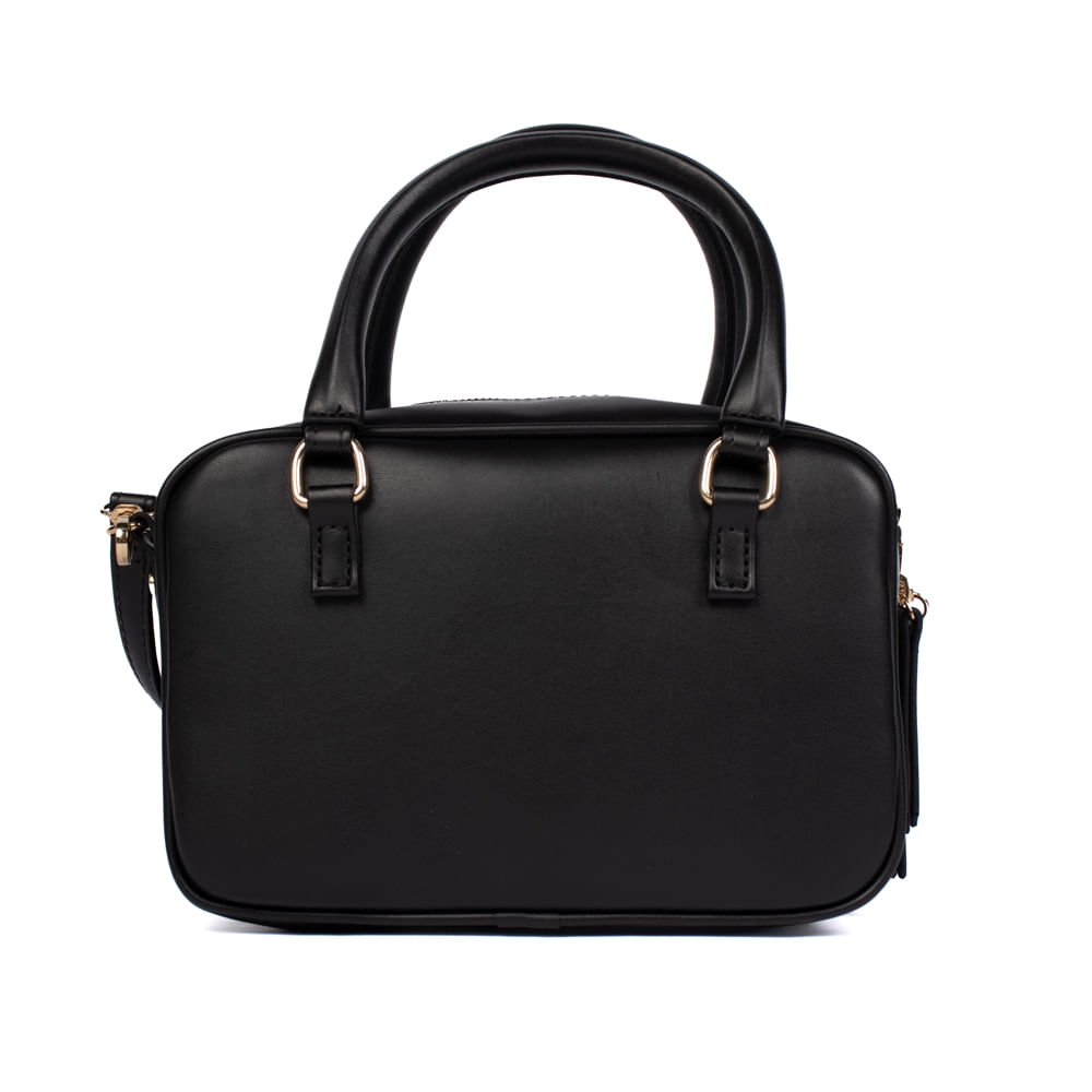 Bolsa Feminina Rafitthy Tote Napa Matelassê Média Preto Preto 2