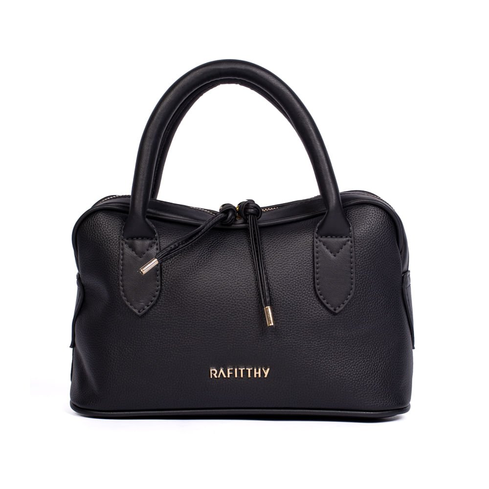 Bolsa Feminina Rafitthy Tote Extra Transversal Média Preto