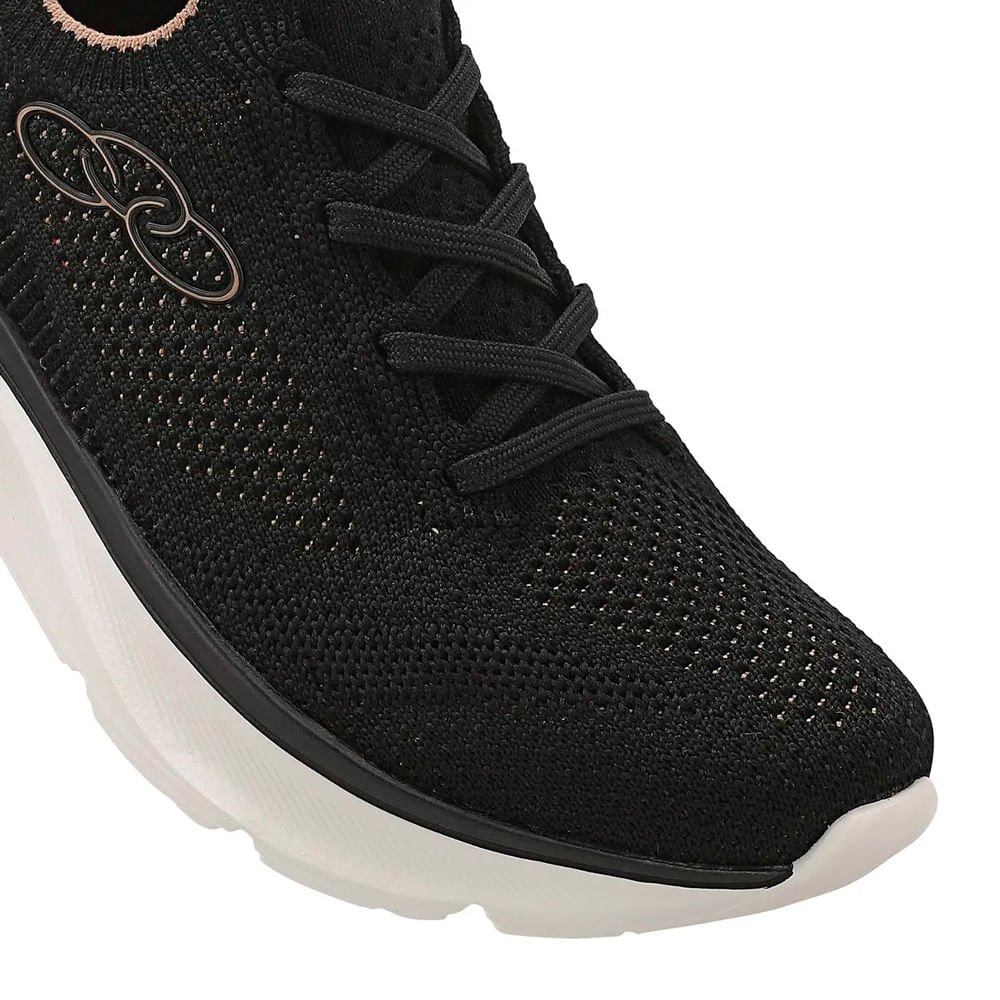 Tênis Feminino Olympikus Era Hypersox Preto/Bege Preto/Bege 5