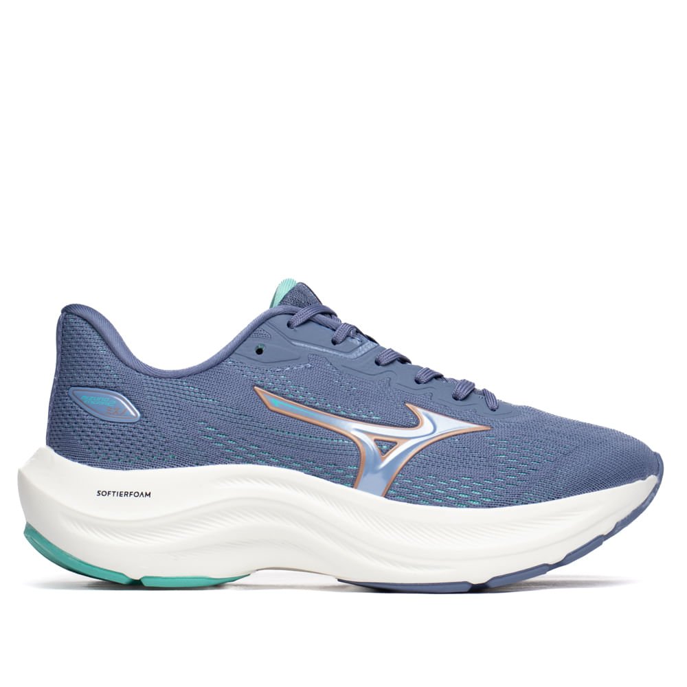 Tênis Feminino Mizuno Enigma 2 Softier Foam Azul/Verde