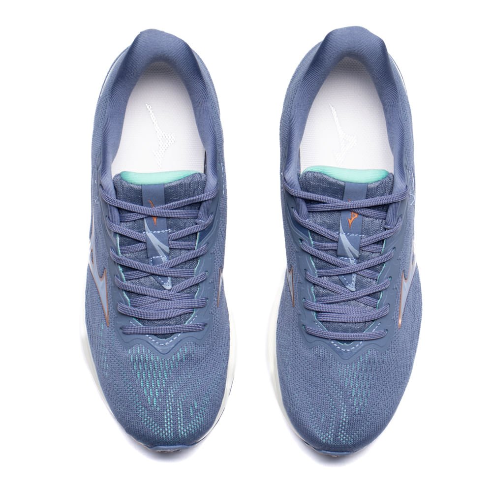 Tênis Feminino Mizuno Enigma 2 Softier Foam Azul/Verde Azul/Verde 4