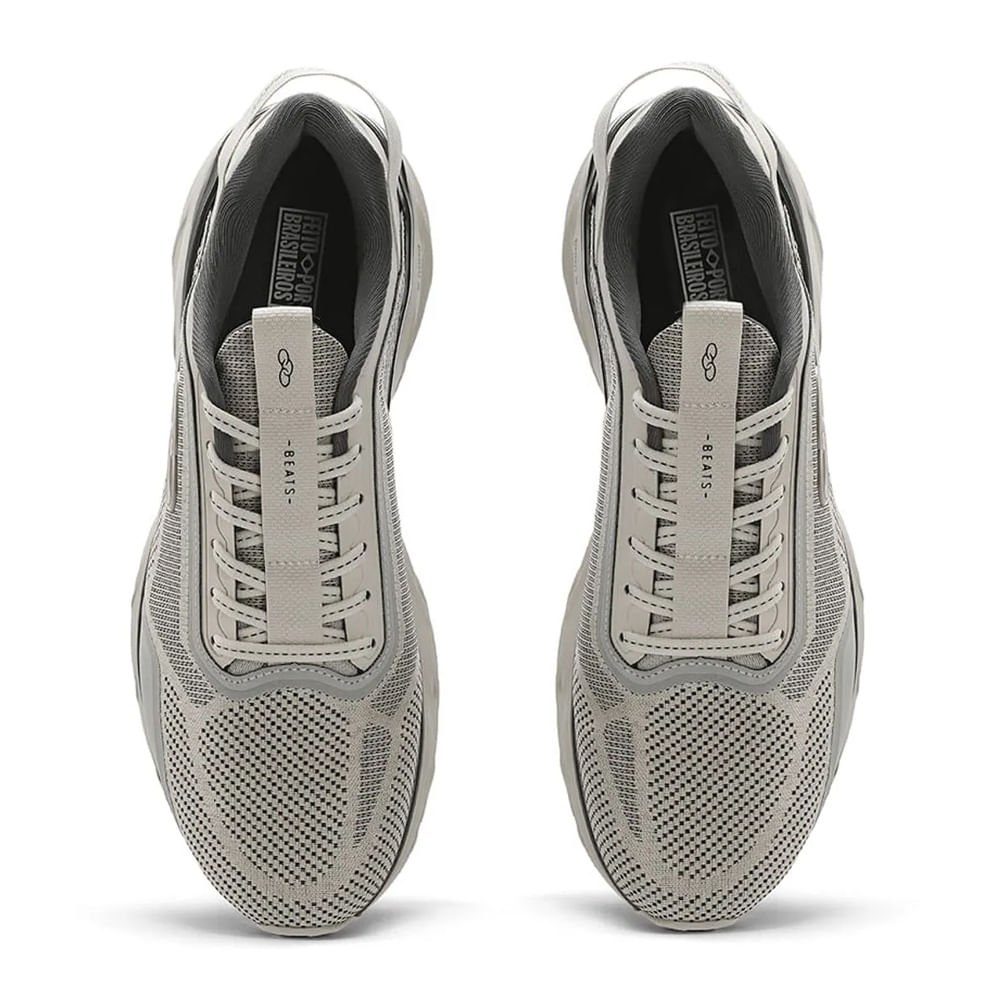 Tênis Masculino Olympikus Beats Off White/Cinza Off White 4