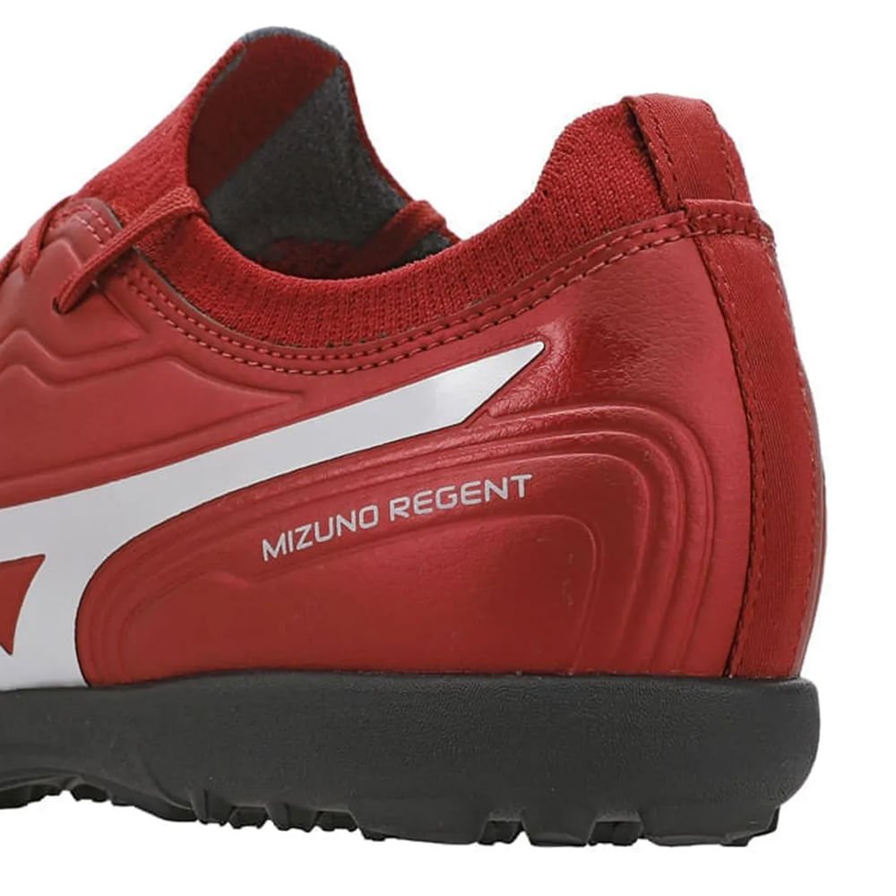 Chuteira Masculina Mizuno Society Regent AS Vermelho/Branco Vermelho/Branco 6