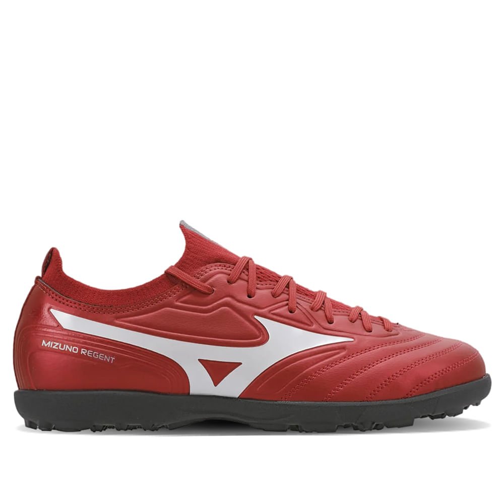Chuteira Masculina Mizuno Society Regent AS Vermelho/Branco