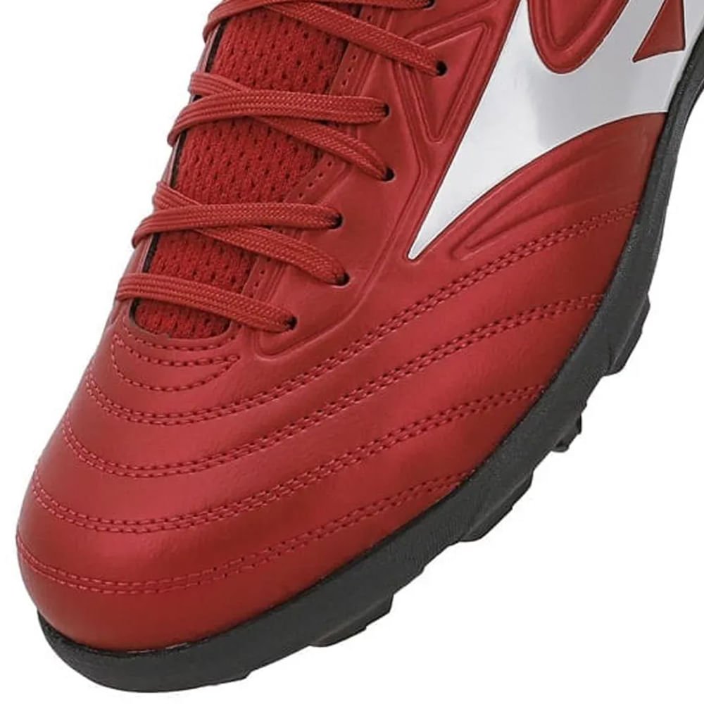 Chuteira Masculina Mizuno Society Regent AS Vermelho/Branco Vermelho/Branco 5