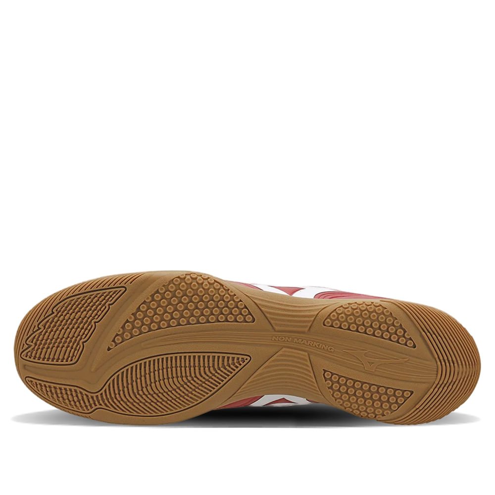 Chuteira Masculina Mizuno Futsal Regent IN Vermelho/Branco Vermelho/Branco 2