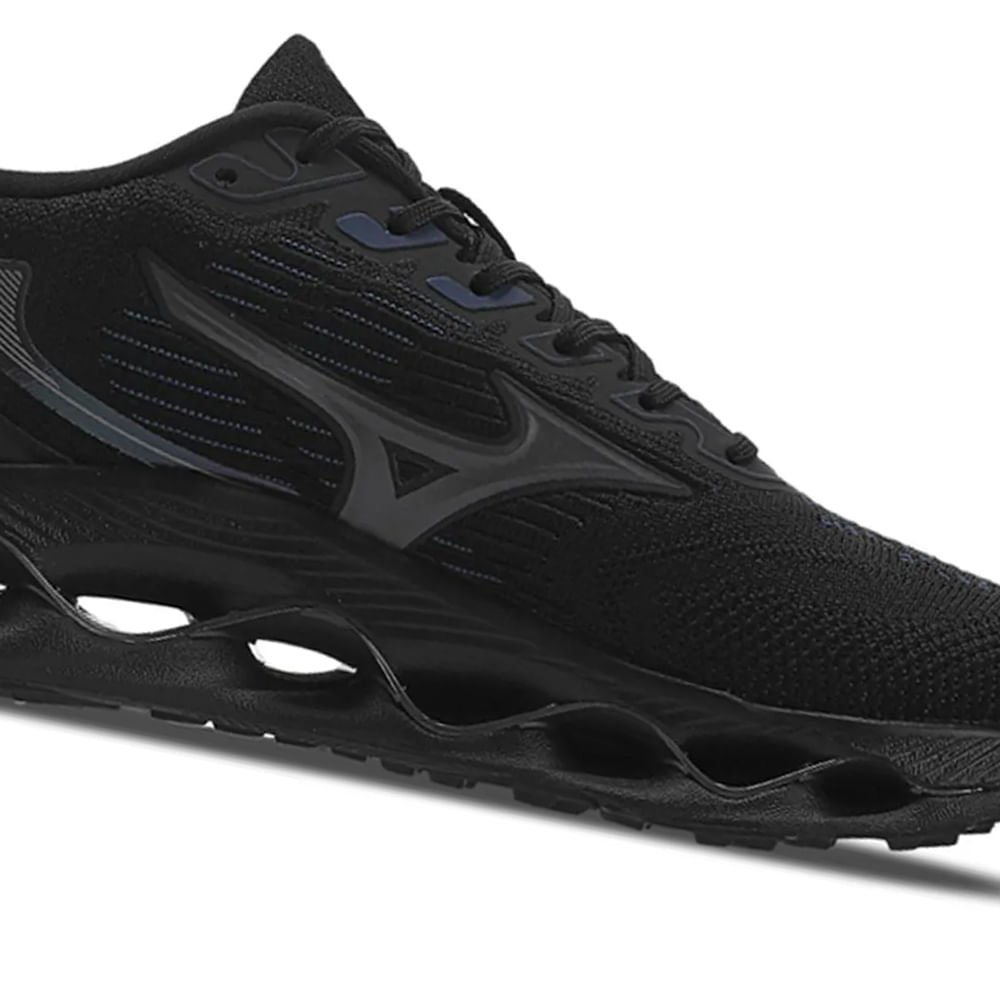 Tênis Masculino Mizuno Wave Legend 4 Preto/Azul Preto/Azul 5