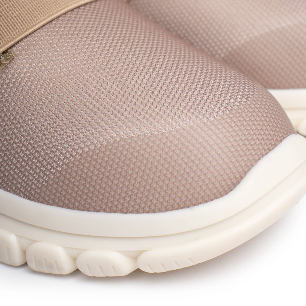 Tênis Infantil Novopé Soft Sport Calce Fácil Bege/Off White Bege 6