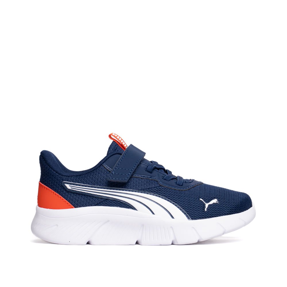 Tênis Infantil Puma FlexFocus Modern Marinho/Branco