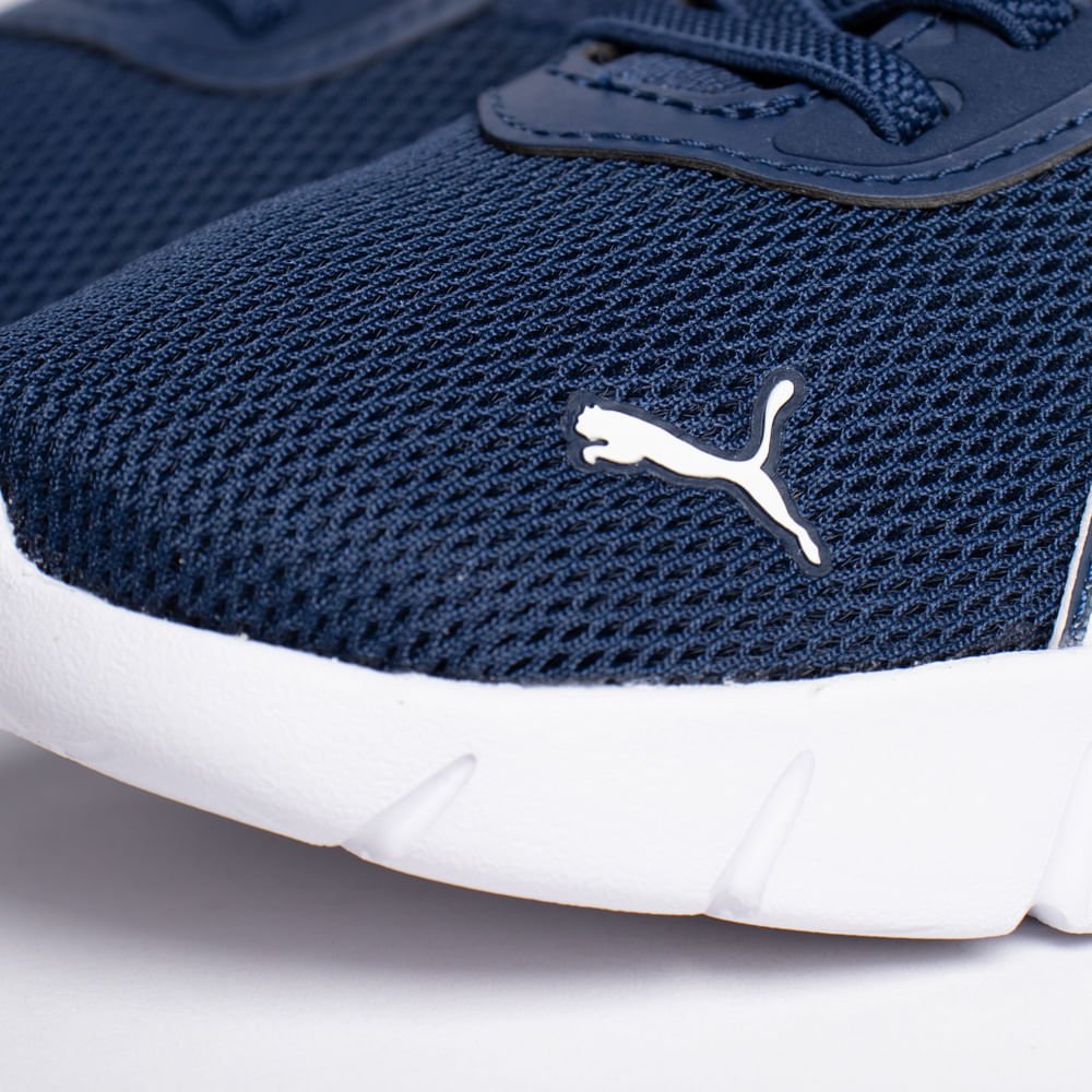 Tênis Infantil Puma FlexFocus Modern Marinho/Branco Marinho/Branco 5