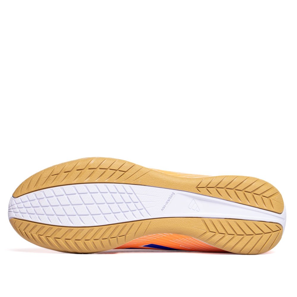 Chuteira Masculina Adidas F50 Club Futsal Laranja/Royal Laranja/Azul 2