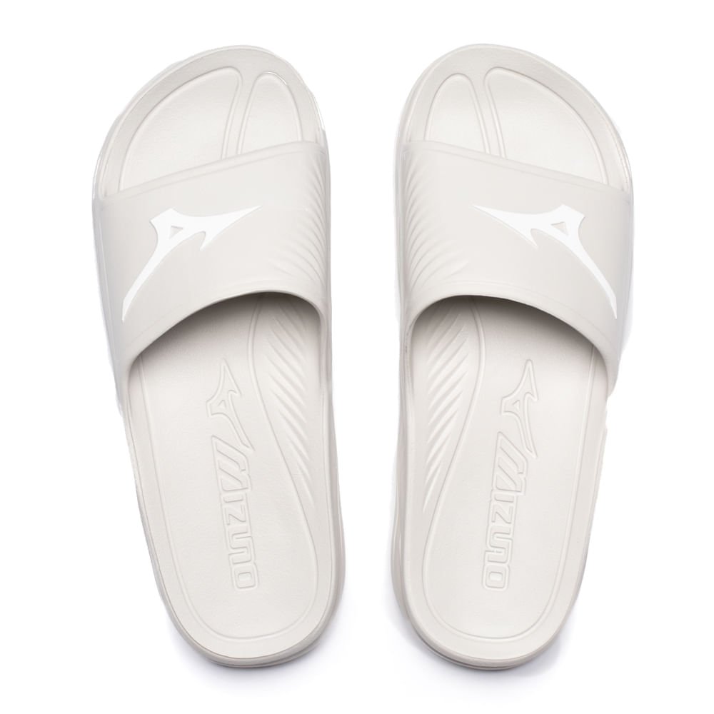 Chinelo Slide Masculino Mizuno Enerzy Cinza/Branco