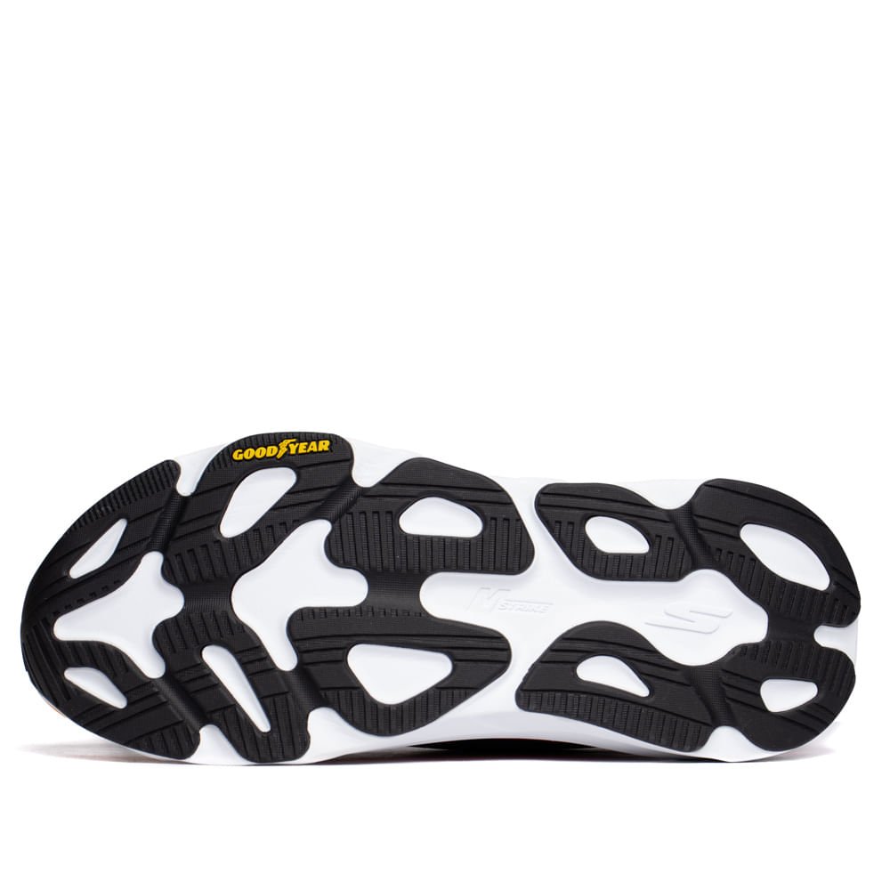 Tênis Masculino Skechers Max Run Slip-ins Preto/Multi Preto 2