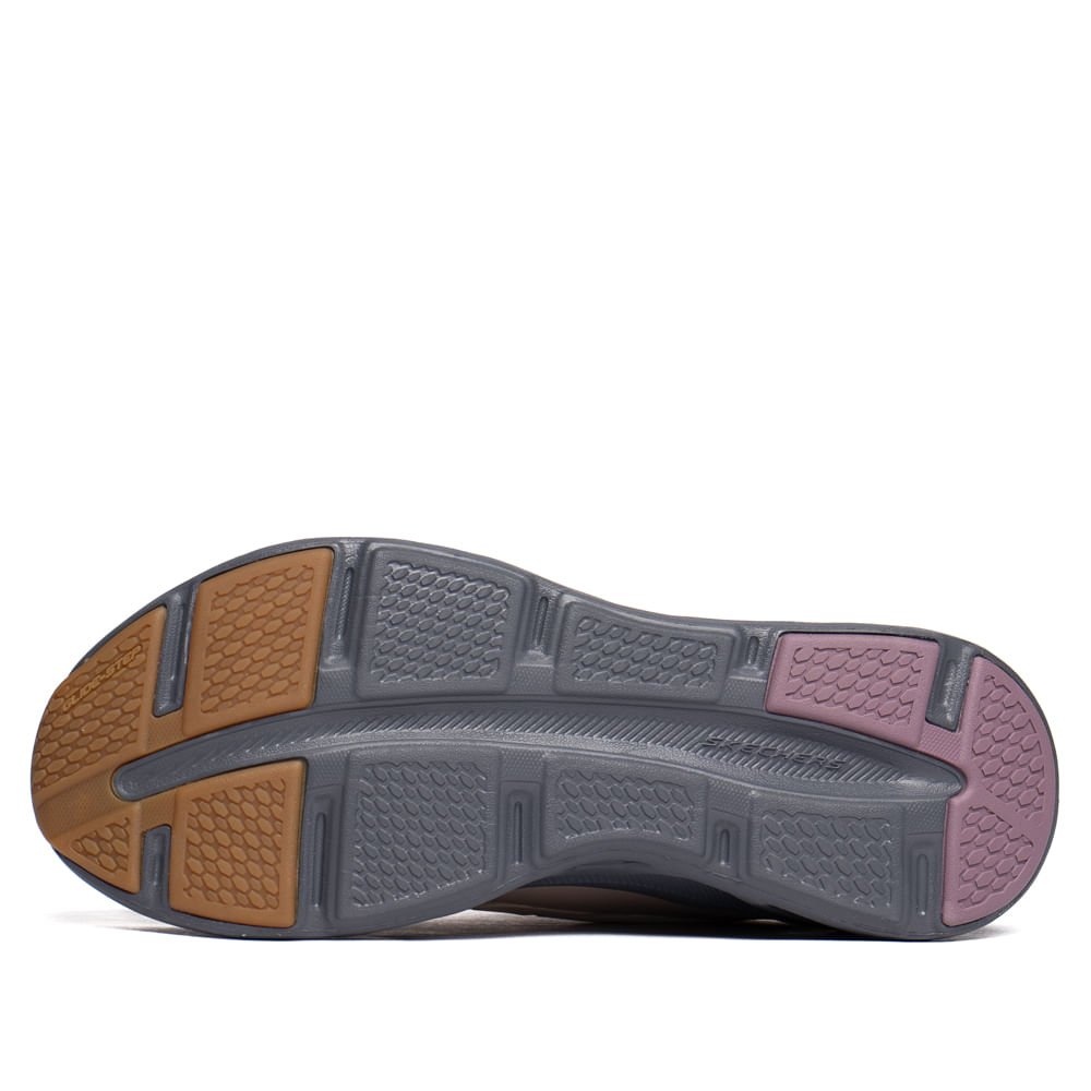 Tênis Feminino Skechers Glide Step Atlus Off White/Rosa Off White 2