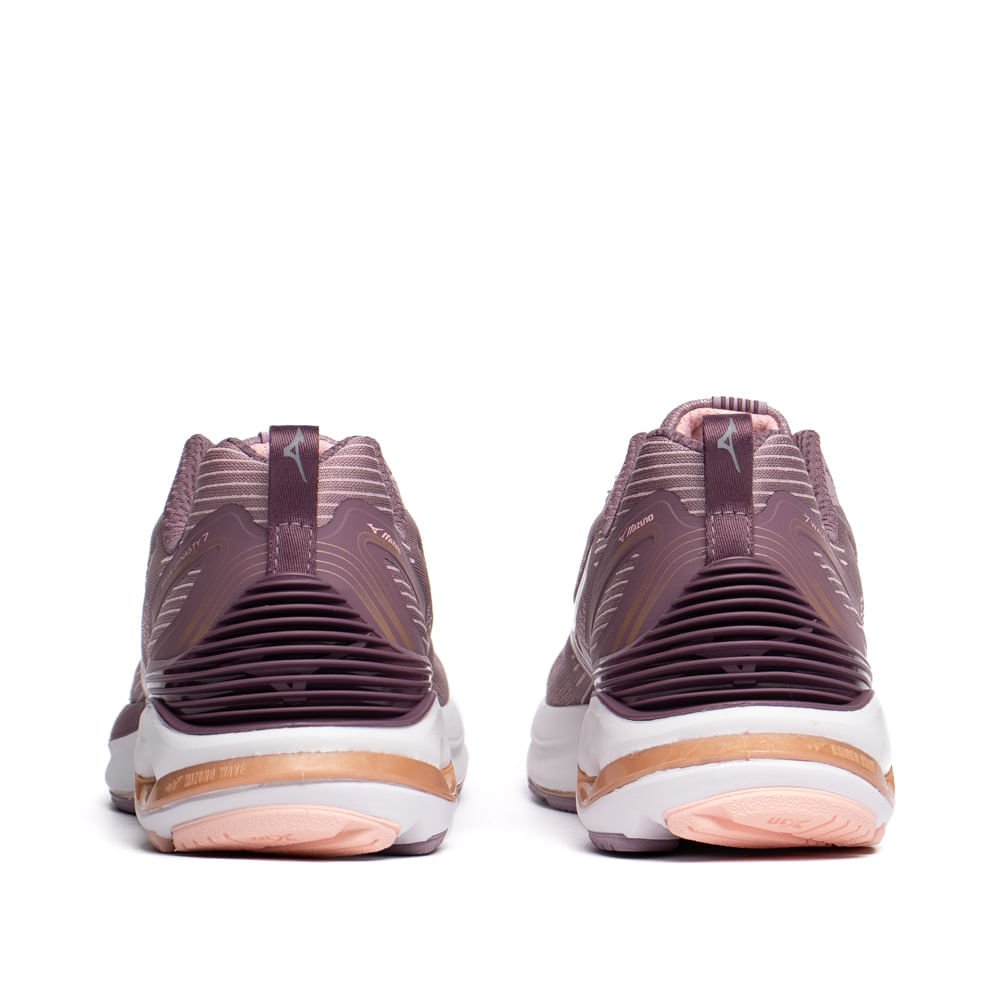 Tênis Feminino Mizuno Wave Dynasty 7 Mesh Roxo Claro Roxo 3