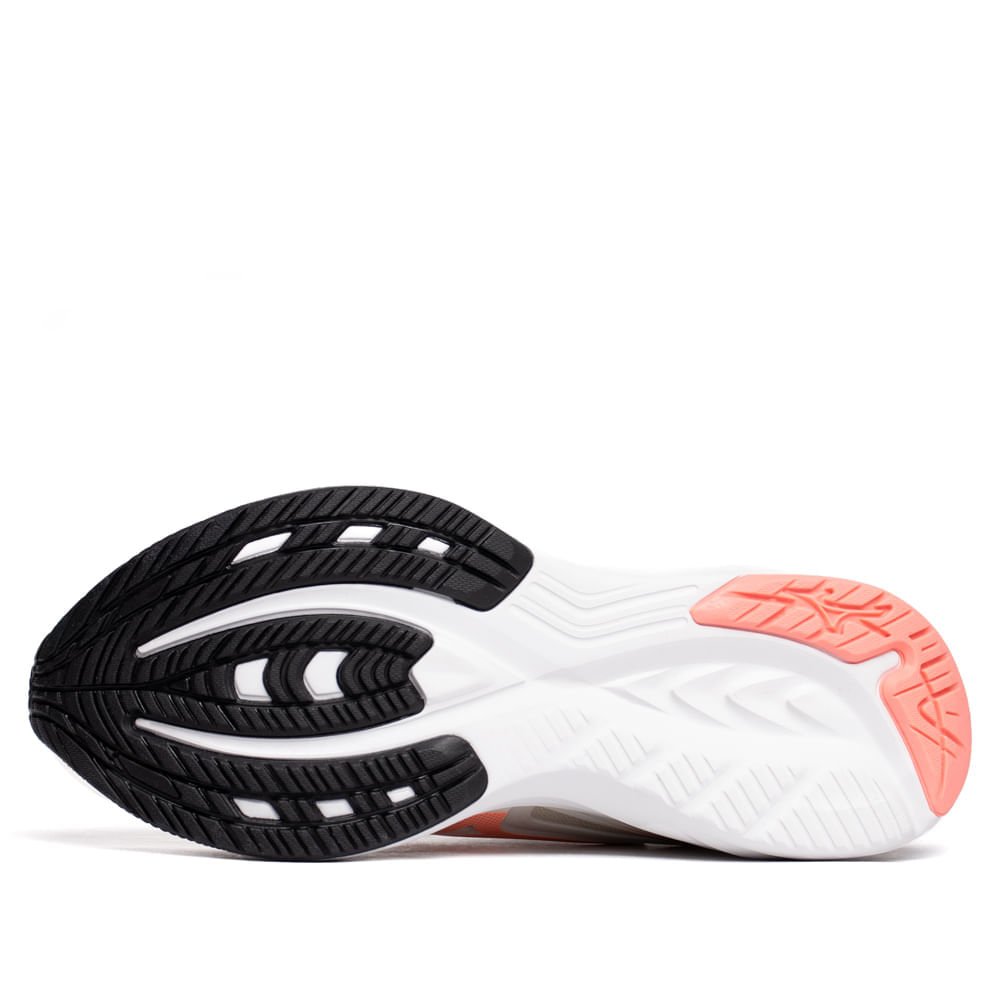 Tênis Feminino Mizuno Space 5 Softier Foam Off White/Salmão Off White 2