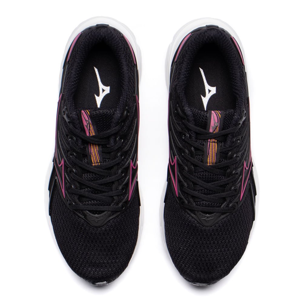 Tênis Feminino Mizuno Jet 8 Softierfoam Preto/Rosa Preto/Rosa 4