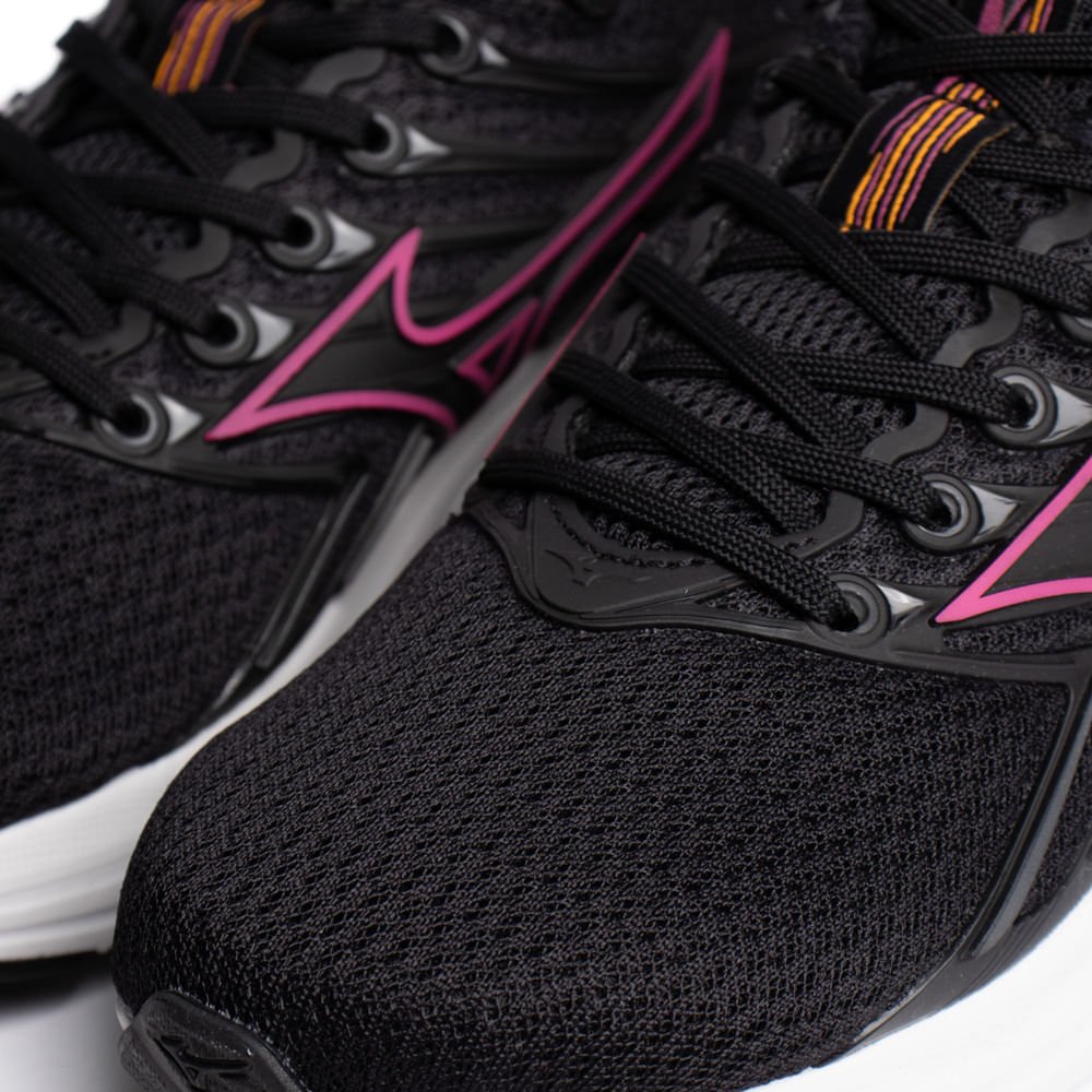 Tênis Feminino Mizuno Jet 8 Softierfoam Preto/Rosa Preto/Rosa 5