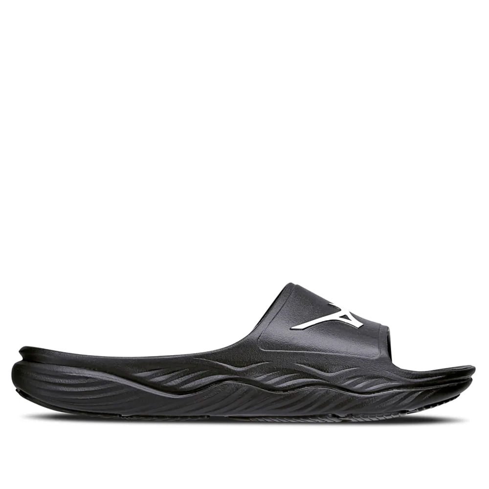 Chinelo Slide Unissex Mizuno Enerzy EVA Preto/Branco Preto 2