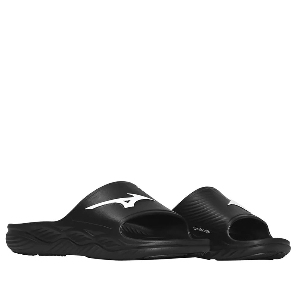 Chinelo Slide Unissex Mizuno Enerzy EVA Preto/Branco Preto 5