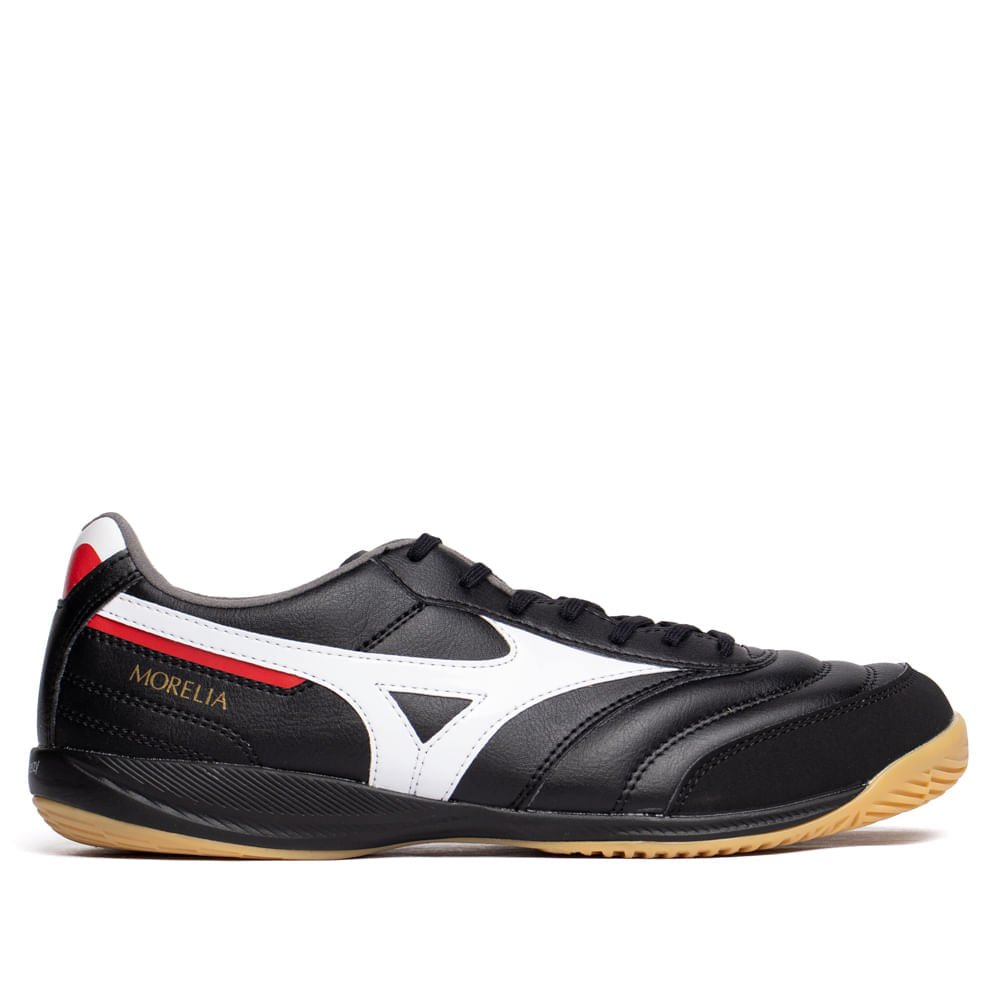 Chuteira Futsal Mizuno Sala Pro IN Preto/Branco