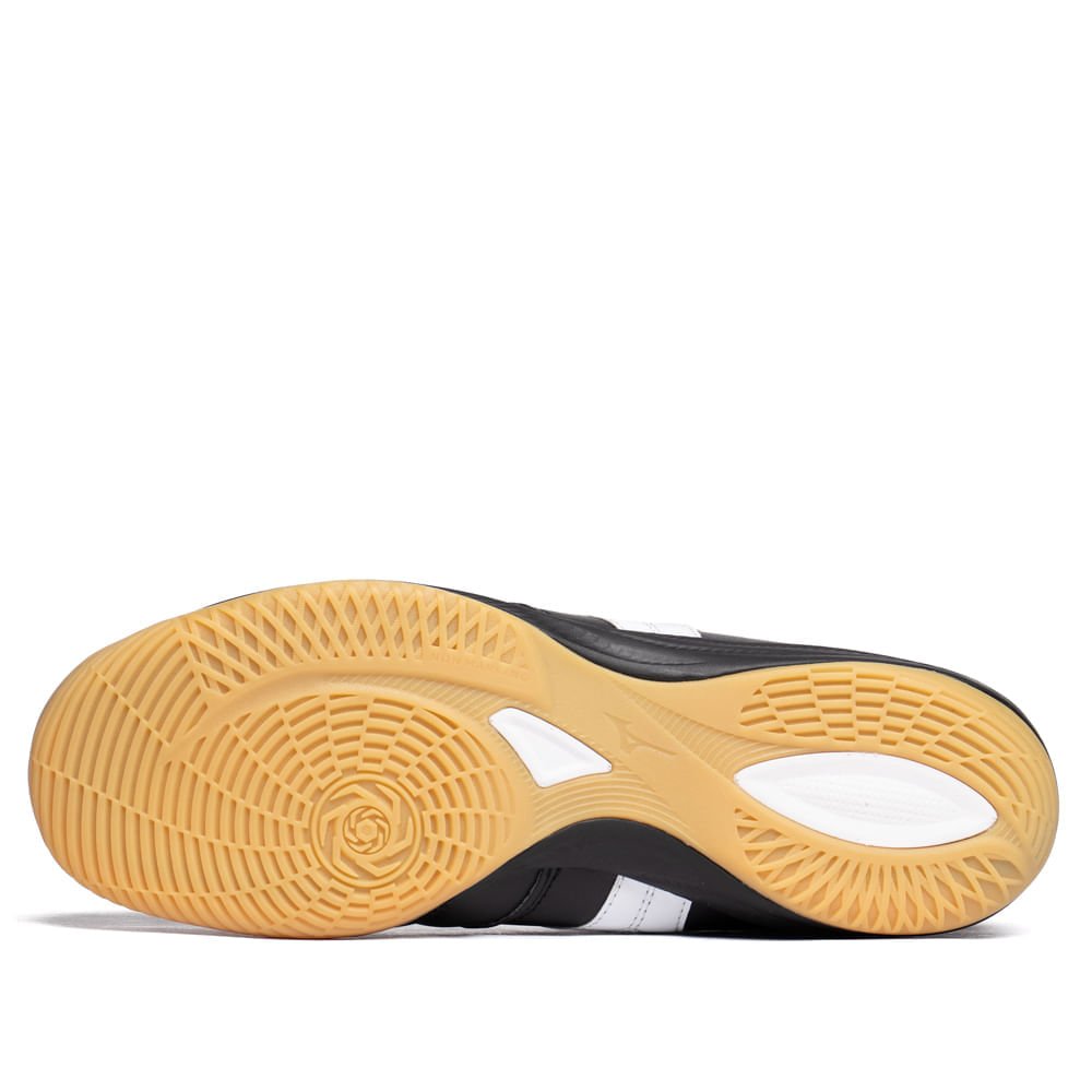 Chuteira Futsal Mizuno Sala Pro IN Preto/Branco Preto/Branco 2