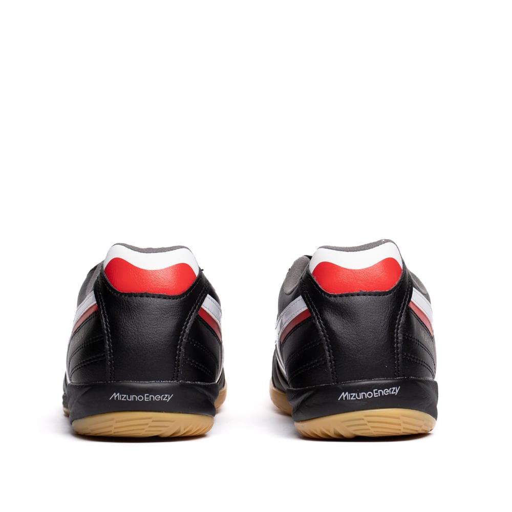 Chuteira Futsal Mizuno Sala Pro IN Preto/Branco Preto/Branco 3