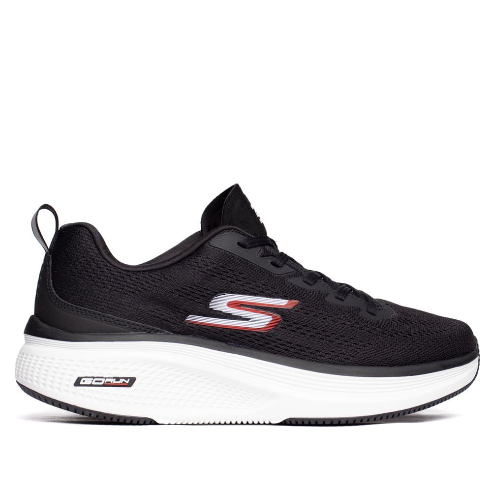 Tênis Masculino Skechers Go Run Elevate 2.0 Preto/Vermelho