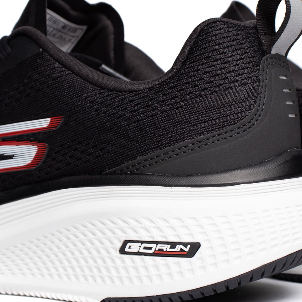 Tênis Masculino Skechers Go Run Elevate 2.0 Preto/Vermelho Preto/Vermelho 9