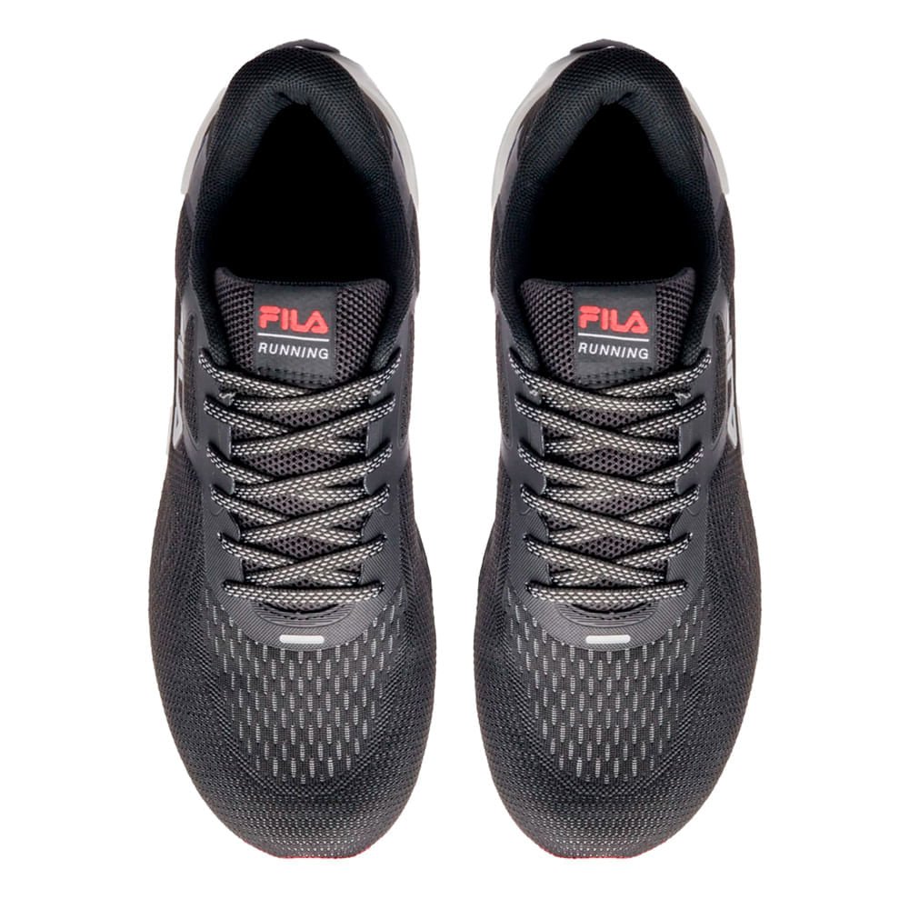Tênis Masculino Fila Fastness Mesh  Preto/Cinza Preto/Cinza 4