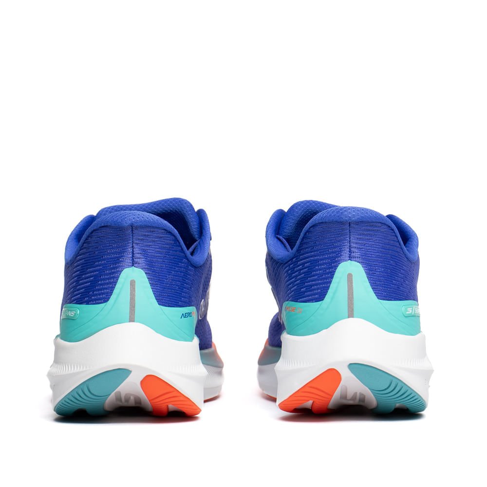 Tênis Masculino Skechers Aero Pulse Azul Royal/Multi Azul Royal 3