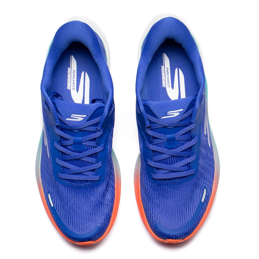 Tênis Masculino Skechers Aero Pulse Azul Royal/Multi Azul Royal 4