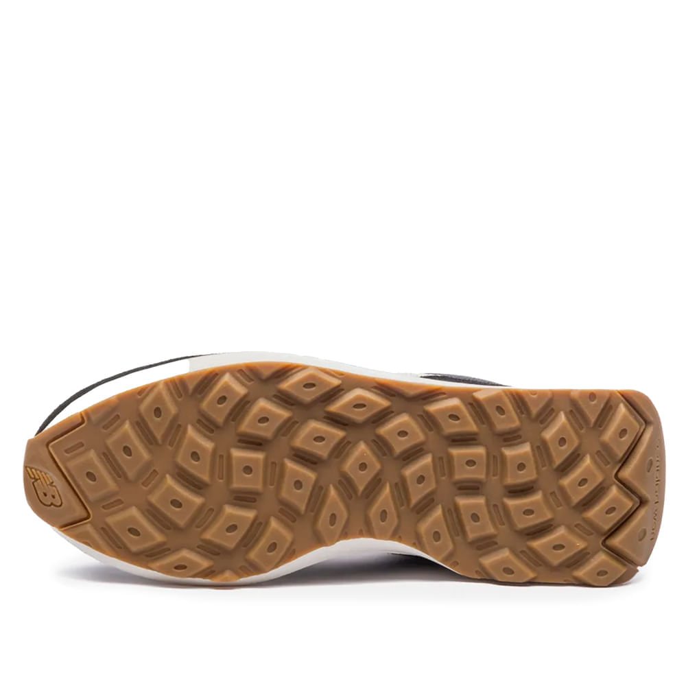 Tênis Unissex New Balance 370 Casual Preto/Cinza Preto/Cinza 2