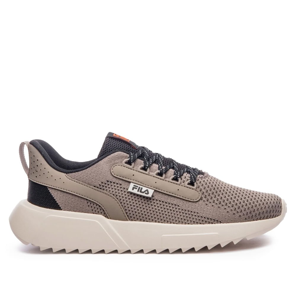 Tênis Masculino Fila Freestyle II Esportivo Marrom/Laranja