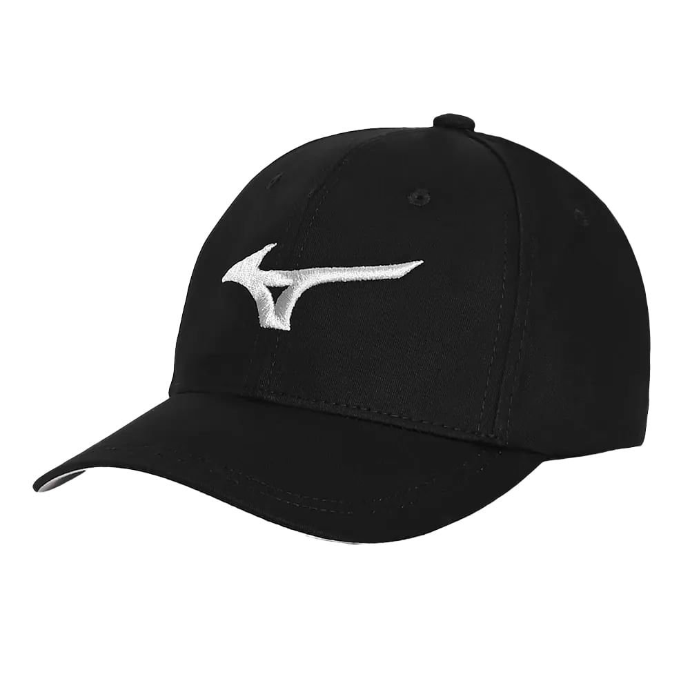 Boné Unissex Mizuno Prime Logo Preto/Cinza Claro